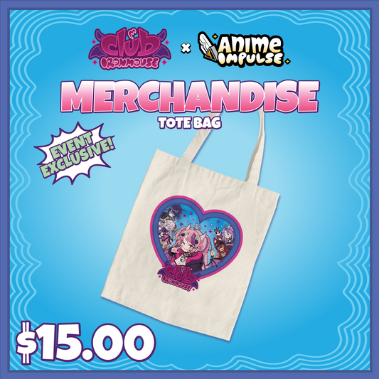 Ironmouse x ANIME Impulse Tote Bag