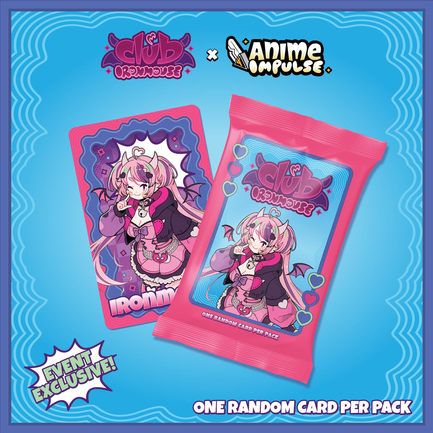 Ironmouse x ANIME Impulse PhotoCards