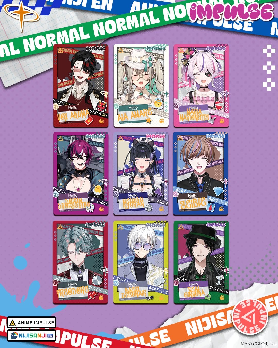 NIJISANJI EN x ANIME Impulse – IMPULSE UNIVERSE INC