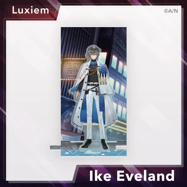 NIJISANJI EN Unit Art Goods Acrylic Stand (Luxiem & Noctyx ver.) - Ike Eveland