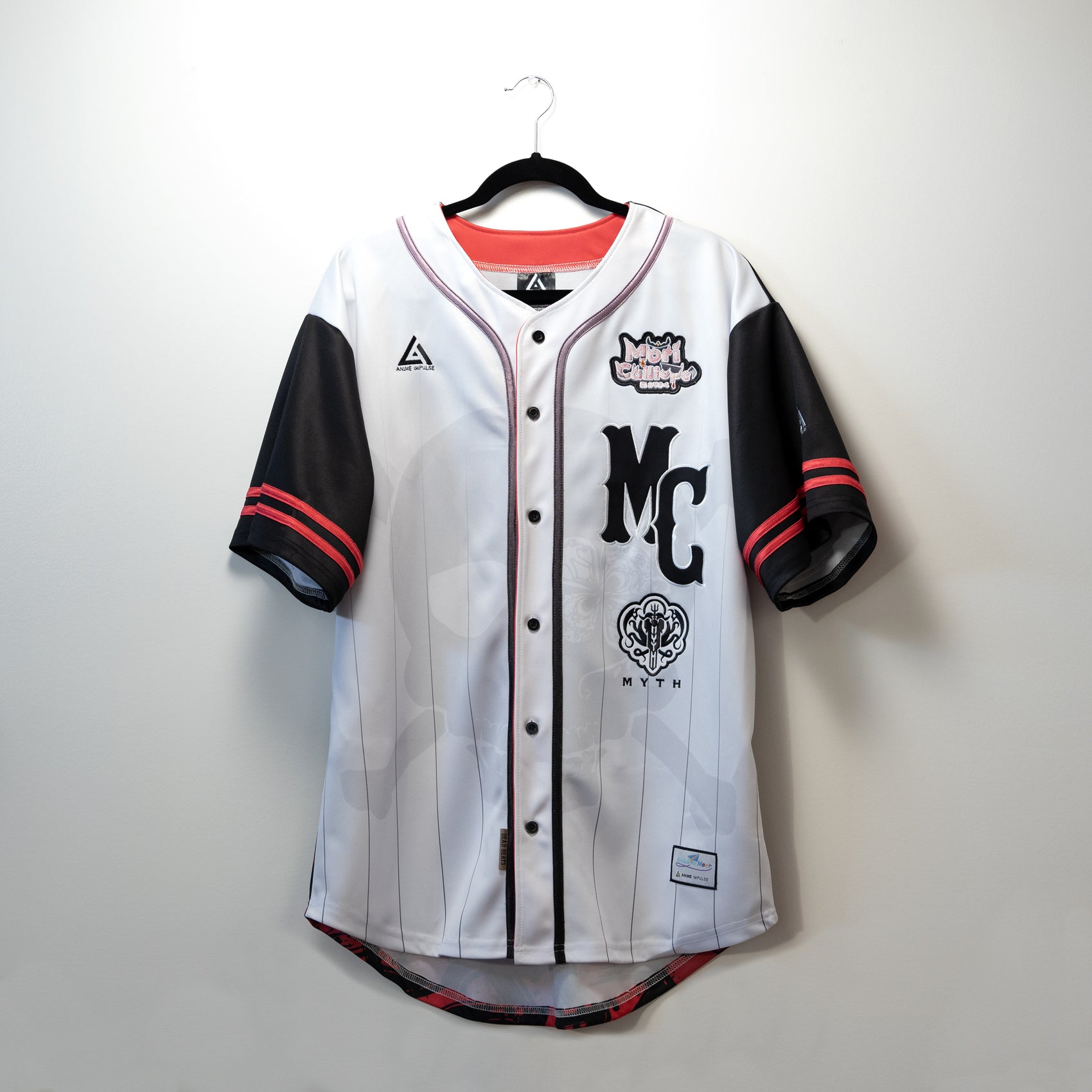 Mori Calliope X ANIME Impulse Baseball Jersey '24