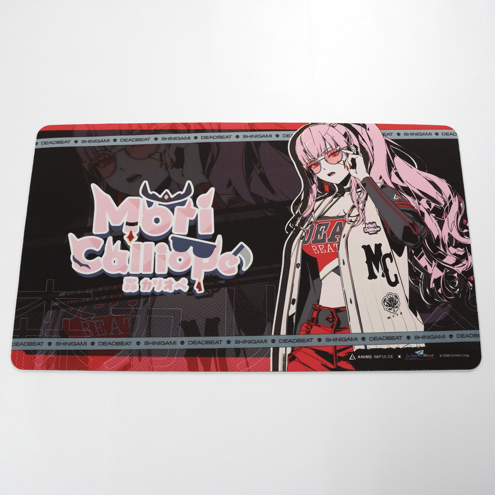 Mori Calliope x ANIME IMPULSE Playmat