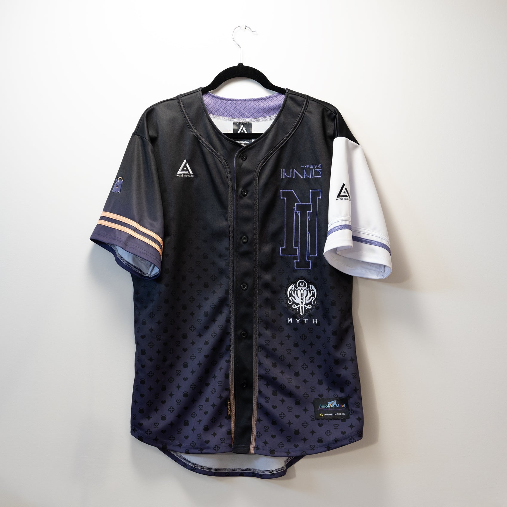 Ninomae Ina'Nis X ANIME Impulse Baseball Jersey '24