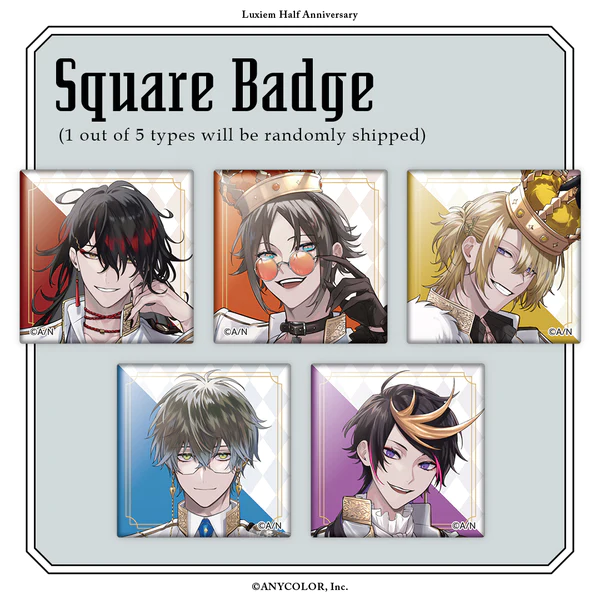 Luxiem Half Anniversary - Random Square Badge