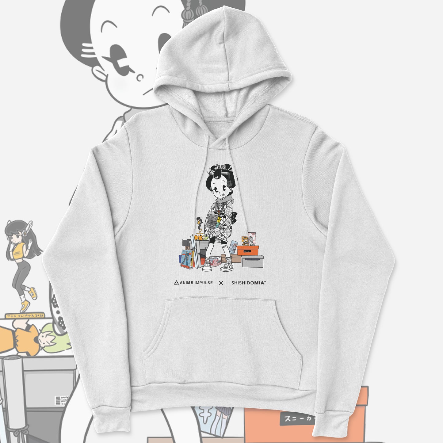 ANIME Impulse X Shishidomia ‘Mia The Collector’ Hoodie