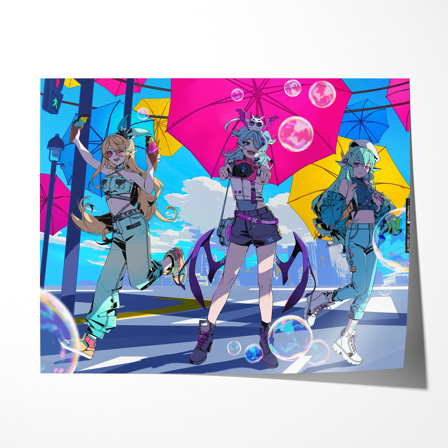 ANIME Impulse x NIJISANJI EN Block Party Banner - LazuLight – IMPULSE  UNIVERSE Merch