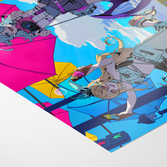 ANIME Impulse x NIJISANJI EN Block Party Banner - LazuLight